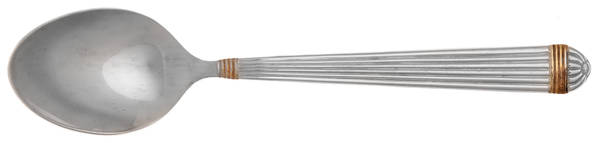 Gaudron (Stainless, Gold Accent) Demitasse Spoon