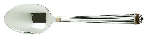 Gaudron (Stainless, Gold Accent) Tablespoon (Serving Spoon)
