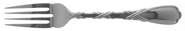 Tresse (Stainless) Individual Salad Fork