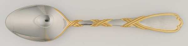 Tresse Gold (Stainless, GoldAcct) Place/Oval Soup Spoon
