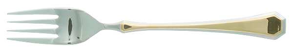 Tiffany (Stainless, Gold Accent) Fork