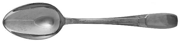 Raspail (Silverplate) Solid Salad Serving Spoon