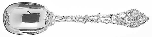 Chased & Pierced Vine (Sterling) Sugar Spoon