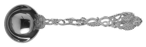Chased & Pierced Vine (Sterling) Solid Gravy Ladle