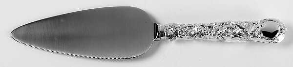 Chased & Pierced Vine (Sterling) Pie Server with Stainless Blade
