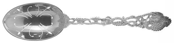 Chased & Pierced Vine (Sterling) Pierced Tablespoon (Serving Spoon)