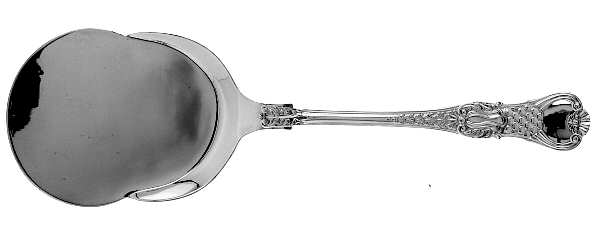 Coburg (Sterling) Tomato Server, Solid Piece