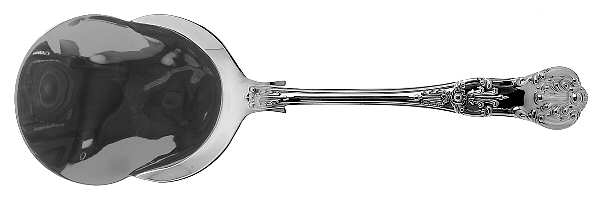Queens (Sterling) Tomato Server, Solid Piece