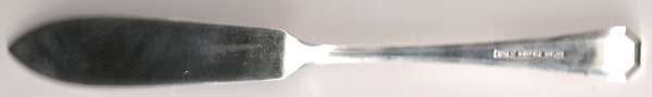 Grecian (Silverplate) Flat Handle Butter Spreader