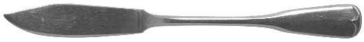 CLF20 (STAINLESS) Flat Handle Master Butter Knife