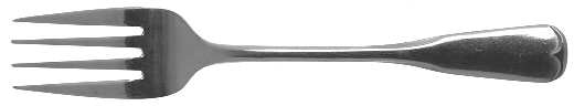 CLF20 (STAINLESS) Individual Salad Fork