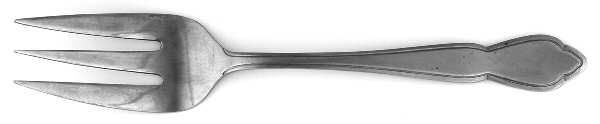 Livingston (Stainlss) Medium Solid Cold Meat Serving Fork