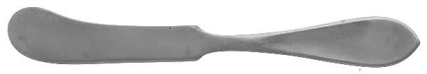 Standard (Stainless) Flat Handle Butter Spreader