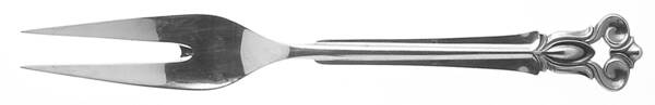 Monica (Sterling) Medium 2-Tine Cold Meat Serving Fork
