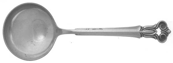 Monica (Sterling) Solid Rice/Potato Spoon
