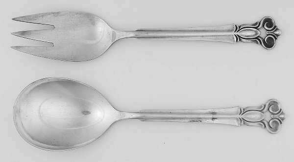 Monica (Sterling) Small Solid Serving Set