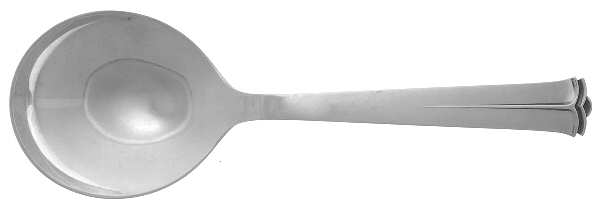 Sparta (Sterling) Large Solid Serving Spoon