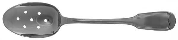 Bourbon (Stainless) Pierced Solid Serving Spoon