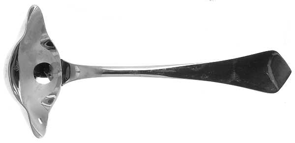 Cardinal (Stainless, Glossy) 2 Spout Gravy Ladle-Solid Piece