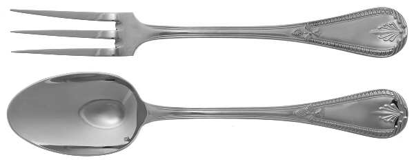 Consul (Stainless) Solid Serving Set
