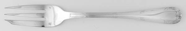 Croisade (Silverplate) Solid Serving Fork