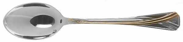 Eclat Gold (Stainless, Gold Accent) Place/Oval Soup Spoon