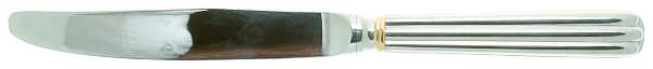 Isis Gold (Stainless, Gold Accent) Modern Hollow Knife