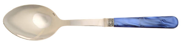 Nina-Blue (Stainless Solid Serving Spoon