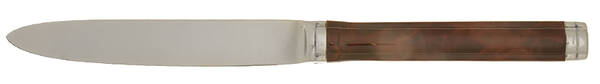 Opera-Lacquer Brown (Stainless) Modern Hollow Knife
