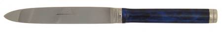 Opera-Lacquer Blue (Stainless, Blue) Modern Hollow Knife