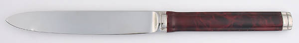 Opera-Lacquer Red (Stainless) Modern Hollow Knife