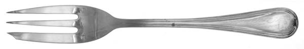 Senlis (Silverplate) Solid Serving Fork