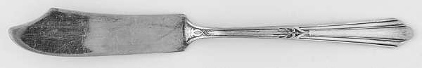 CSI1 (SILVERPLT) Flat Handle Master Butter Knife