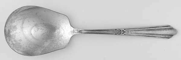 CSI1 (SILVERPLT) Solid Smooth Casserole Spoon