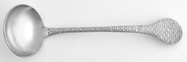 CSM3 (STAINLESS, 1966) Solid Piece Cream Ladle