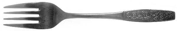 CSM5 (STAINLESS, 1968) Individual Salad Fork