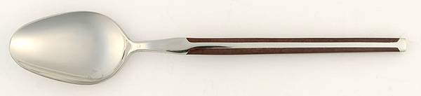 Soiree Ebony & Walnut (Stainless) Teaspoon