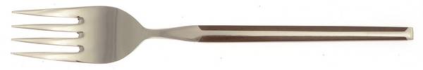 Soiree Ebony & Walnut (Stainless) Individual Salad Fork