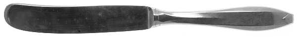 Bright Dawn (Stainless) Modern Hollow Butter Spreader (Stainless)