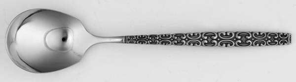 Royal Scroll (Stainless) Sugar Spoon by Continental Silver
