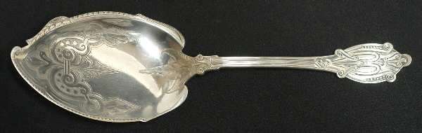 Coin Silver Flatware Large Solid Ice Cream Server