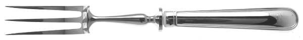 Albi (Silverplate) Large Stainless-Prong Roast Carving Fork