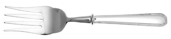 America (Silverplate, 1933) Cold Meat Fork Large, Stainless Tines HC