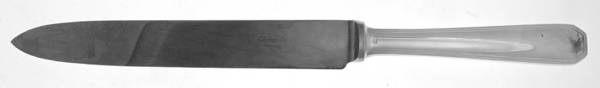 America (Silverplate, 1933) Large Stainless Blade Roast Carving Knife