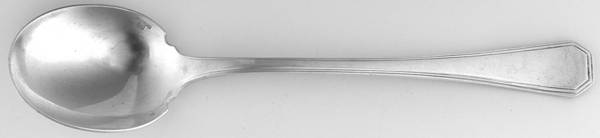 America (Silverplate, 1933) Solid Salad Serving Spoon