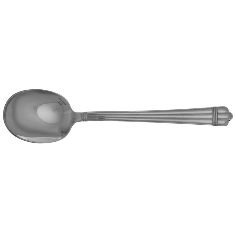 Aria (Silverplate, 1984) Round Bowl Soup Spoon (Cream Soup) HC