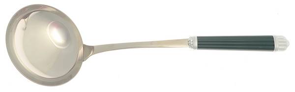 Aria-Green (Stainless) Solid Soup Ladle