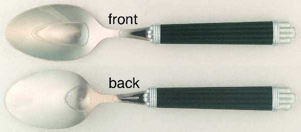 Aria-Green (Stainless) Oval Place Soup Spoon