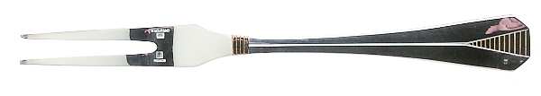Atlantide Gold (Silverplate, Gold Accent) Snail Fork