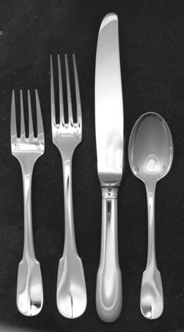 Cluny (Silverplate, 1963) 4 Piece Place Setting
